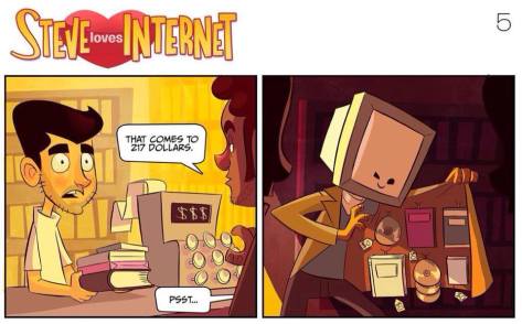 Steve Loves Internet by Stephen Byrne